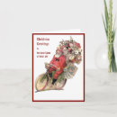 Search for bicycle christmas cards Retro