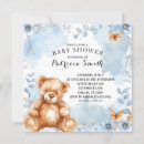 Search for butterfly bear invitations Whimsical