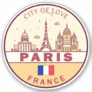 Search for vintage eiffel tower stickers Famous iconic landmark
