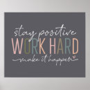 Search for make it happen posters Work hard