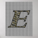 Search for monogram e posters Initial