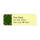 Search for red white and green return address labels Modern