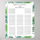 Search for palm leaves wedding seating charts Watercolor