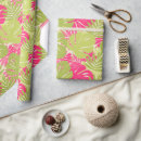 Search for leafs wrapping paper Pink
