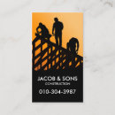 Search for contructing business cards Roof
