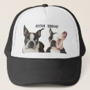 Search for boston terrier trucker baseball hats Animal