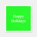 Search for green christmas party napkins Merry