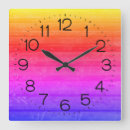 Search for neon clock clocks Rainbow