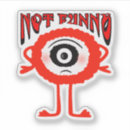 Search for red monster stickers Funny