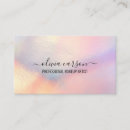 Search for holographic business cards Rainbow