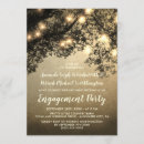 Search for backyard engagement party invitations Vintage