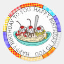 Search for banana split stickers Cherry