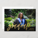 Search for 2 graduates graduation invitations Gold