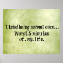 Search for normality posters Typography