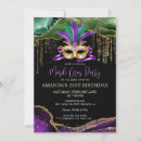 Search for ball seasonal invitations Mardi gras
