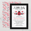 Search for ladybug baby shower invitations Cute