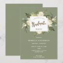 Search for foliage graduation invitations Typography