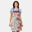 Search for red and grey aprons Floral