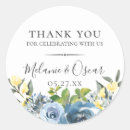 Search for yellow flowers thank you stickers Boho