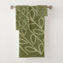Search for leaf pattern bath towels Trendy