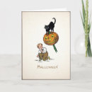 Search for black cat halloween cards Creepy