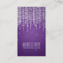 Search for dazzle business cards Purple
