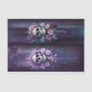 Search for plum tissue paper Purple gothic skull