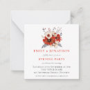 Search for red christmas wedding invitations Foliage