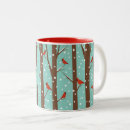 Search for red bird mugs Cardinals
