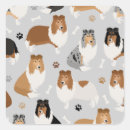 Search for rough collies stickers Dog