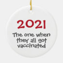 Search for vaccinated christmas tree decorations Coronavirus