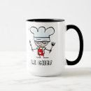 Search for cartoon chef mugs Foodie
