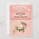 Search for glam baby shower invitations Flowers