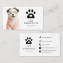 Search for paw print business cards Small pets