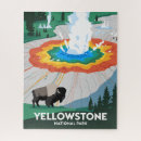 Search for yellowstone puzzles Wyoming montana vacation