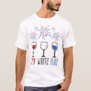 Search for red wine and blue tshirts Patriotic