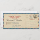 Search for vintage plane invitations Ticket