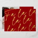 Search for fa la la la la christmas cards Family photo