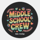 Search for the middle stickers School