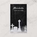 Search for tombstone business cards Gothic
