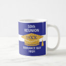 Search for school reunion mugs Blue