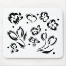Search for fun flower mousepads Girly