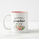 Search for promoted to grandma mugs Pregnancy reveal