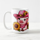 Search for pig cartoon mugs Animal