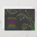 Search for neon wedding invitations Floral