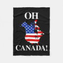 Search for canada flag blankets United states