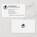 Search for electrical engineer business cards Consulting
