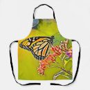 Search for light orange aprons Monarch butterfly