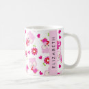 Search for owls coffee mugs Pink owl