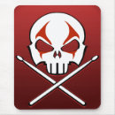 Search for rock and roll mousepads Skull